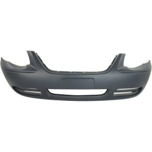 New Bumper Cover Primed Front Side Fits Chrysler Town & Country 2005-2007 CH1000434 5139120AA