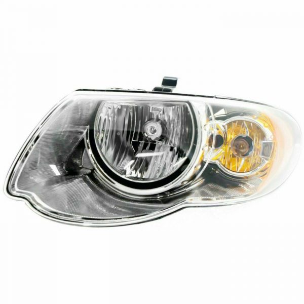 New Halogen Headlight Assembly Left Side Fits Chrysler Town & Country 2005-2007 CH2502152 4857991AD