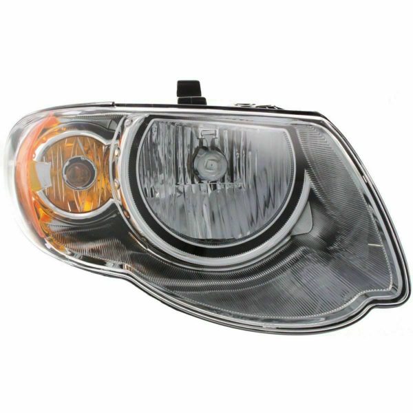 New Halogen Headlight Assembly Right Side Fits Chrysler Town & Country 2005-2007 CH2503152 4857990AD 