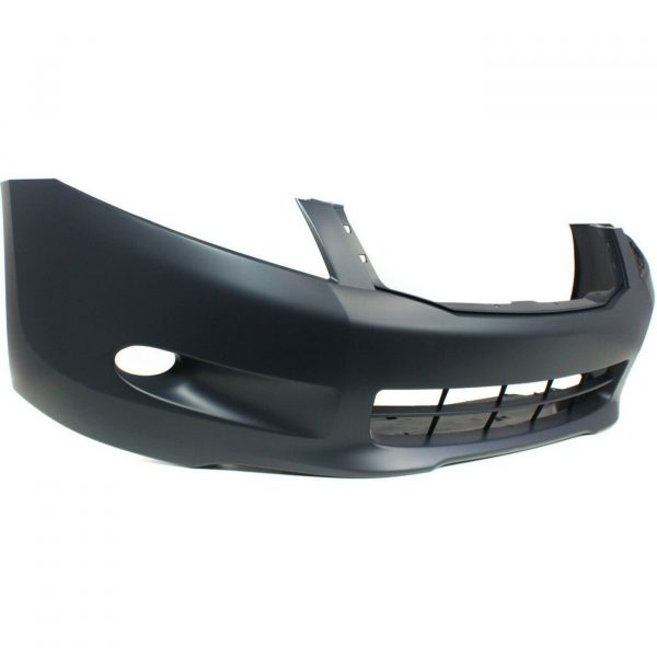New Bumper Cover Primed With Fog Light Holes Front Side Fits Honda Accord 2008-2010 HO1000255 04711TA6A90ZZ