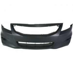 New Bumper Cover Primed With Fog Light Holes Front Side Fits Honda Accord 2011-2012 HO1000277 04711TE0A80ZZ