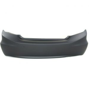 New Bumper Cover Primed Without Park Assist Snsr Holes Rear Side Fits Honda Civic 2012 HO1100272 04715TR3A90ZZ