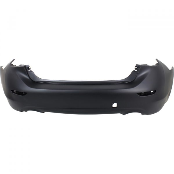 New Bumper Cover Primed Without Object Sensor Holes Rear Side Fits Infiniti Q50 2014-2017 IN1100152 850224GA0H