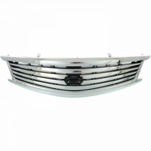 New Grille Chrome Plastic Front Side Fits Infiniti Q40 G25 G37 2010-2015 IN1200117 623101NF1A