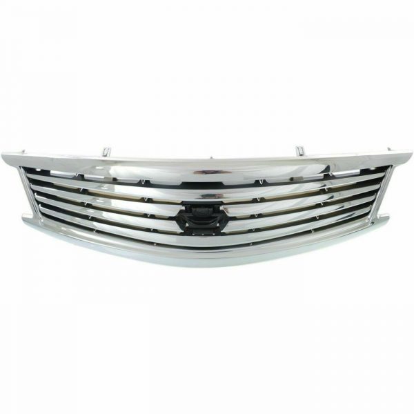 New Grille Chrome Plastic Front Side Fits Infiniti Q40 G25 G37 2010-2015 IN1200117 623101NF1A
