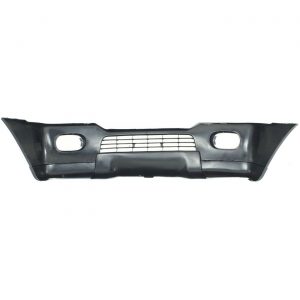 New Bumper Cover Primed Without Fender Flare Type Front Side Fits Mitsubishi Montero Sport 2000-2004 MI1000270 MR496687