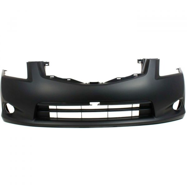New Bumper Cover Primed With Fog Light Holes Front Side Fits Nissan Sentra 2010-2012 NI1000278 62022ZT50J