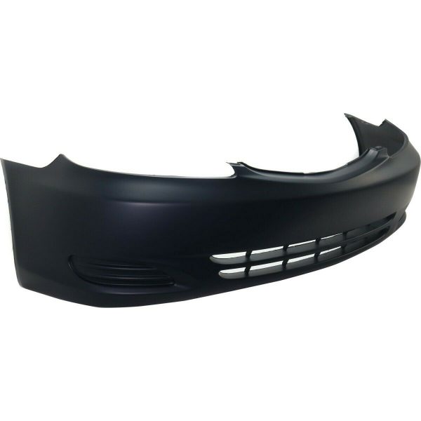 New Bumper Cover Primed Without Fog Light Holes Front Side Fits Toyota Camry 2002-2004 TO1000230 52119AA904