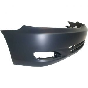 New Bumper Cover Primed With Fog Light Holes Front Side Fits Toyota Camry 2002-2004 TO1000231 52119AA905