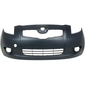New Bumper Cover Primed With Fog Light Holes Front Side Fits Toyota Yaris 2007-2008 TO1000325 5211952925