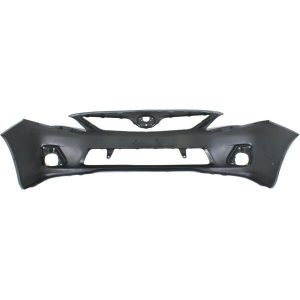 New Bumper Cover Primed Without Spoiler Holes Front Side Fits Toyota Corolla 2011-2013 TO1000372 5211903901