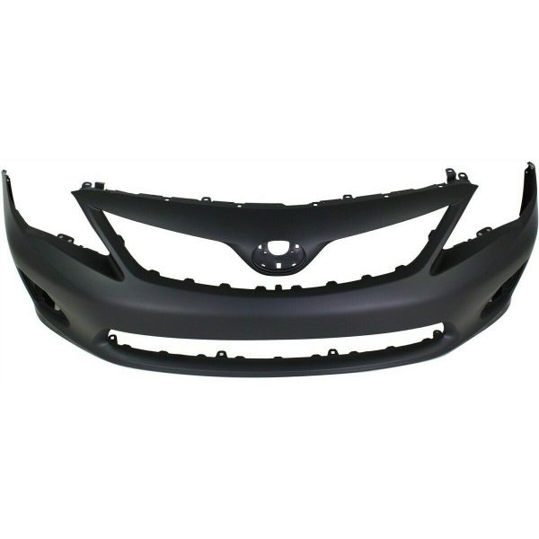 New Bumper Cover Primed With Spoiler Holes Front Side Fits Toyota Corolla 2011-2013 TO1000373 5211903902