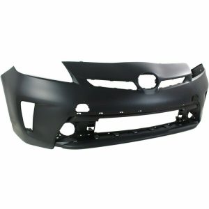 New Bumper Cover Primed Without HLW Holes Front Side Fits Toyota Prius Prius Plug-In 2012-2015 TO1000394 5211947934