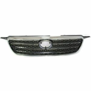 New Grille Chrome With Dark Gray Front Side Fits Toyota Corolla 2005-2008 TO1200278 5310002090